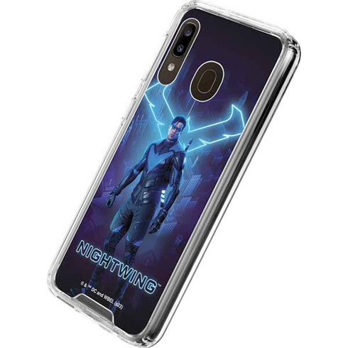 DC Comics Gotham Knights Nightwing Galaxy A30 Clear Case
