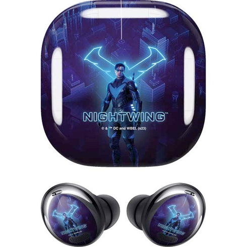 DC Comics Gotham Knights Nightwing Galaxy Buds Pro Skin