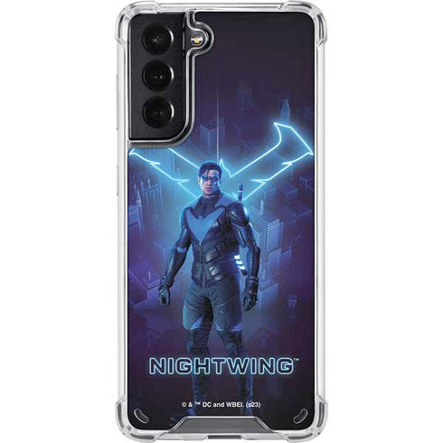 DC Comics Gotham Knights Nightwing Galaxy S21 5G Clear Case