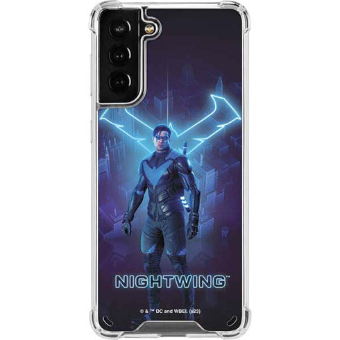 DC Comics Gotham Knights Nightwing Galaxy S21 Plus 5G Clear Case