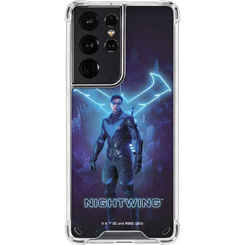 DC Comics Gotham Knights Nightwing Galaxy S21 Ultra 5G Clear Case