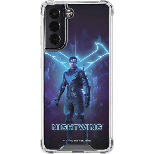 DC Comics Gotham Knights Nightwing Galaxy S22 Clear Case
