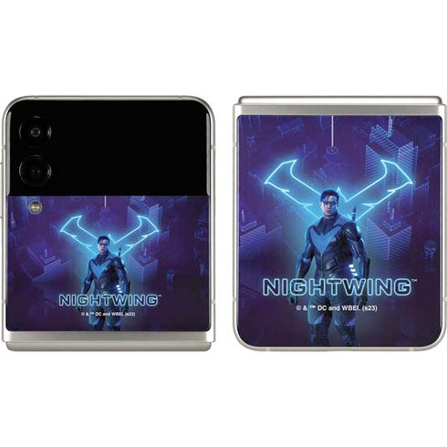DC Comics Gotham Knights Nightwing Galaxy Z Flip3 5G Skin