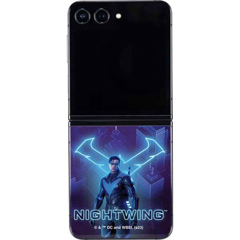 DC Comics Gotham Knights Nightwing Galaxy Z Flip5 5G Skin