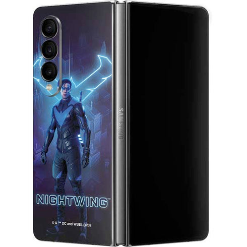 DC Comics Gotham Knights Nightwing Galaxy Z Fold4 5G Skin