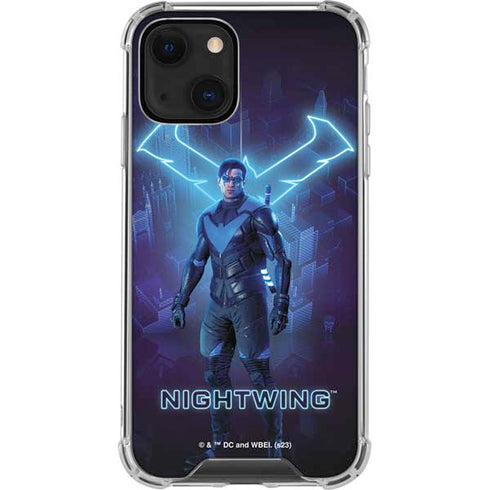 DC Comics Gotham Knights Nightwing iPhone 14 Plus Clear Case
