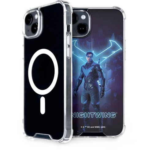 DC Comics Gotham Knights Nightwing iPhone 14 Plus MagSafe Case