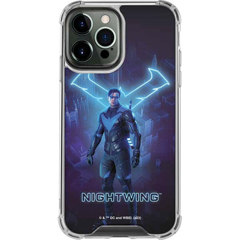 DC Comics Gotham Knights Nightwing iPhone 14 Pro Max Clear Case