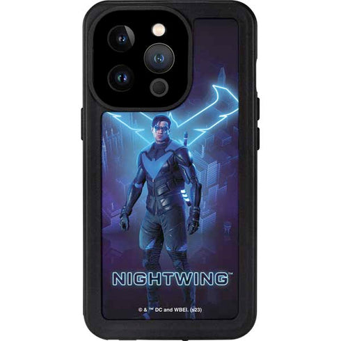 DC Comics Gotham Knights Nightwing iPhone 14 Pro Waterproof Case