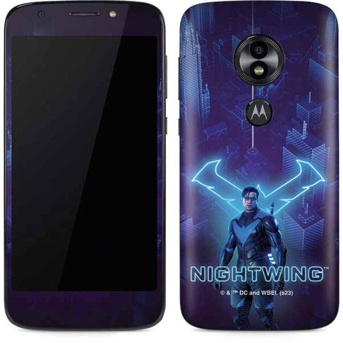 DC Comics Gotham Knights Nightwing Moto E5 Play Skin