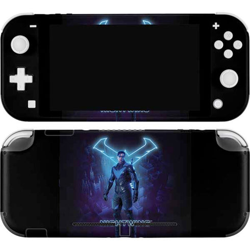 DC Comics Gotham Knights Nightwing Nintendo Switch Lite Skin