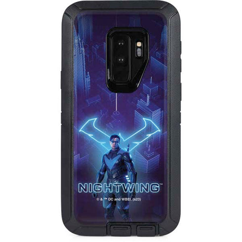 DC Comics Gotham Knights Nightwing Otterbox Defender Galaxy Skin