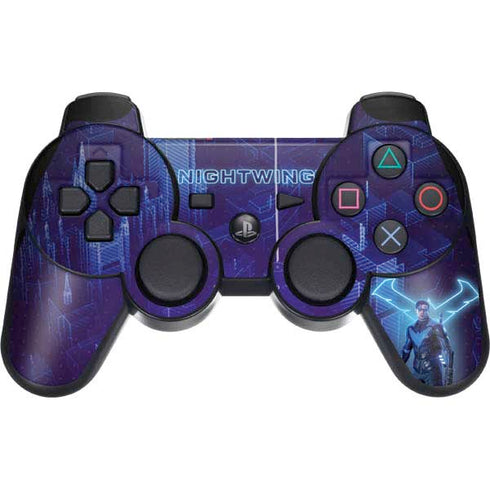 DC Comics Gotham Knights Nightwing PS3 Dual Shock wireless controller Skin