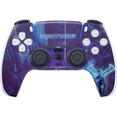 DC Comics Gotham Knights Nightwing PS5 Controller Skin