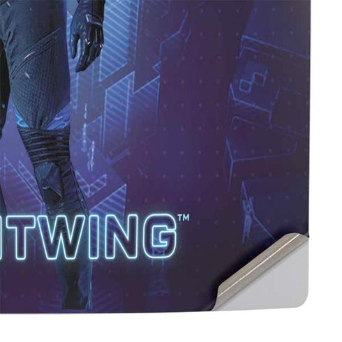 DC Comics Gotham Knights Nightwing PS5 Slim Disk Console Skin