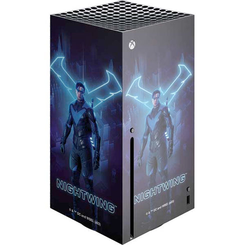 DC Comics Gotham Knights Nightwing Xbox Series X Console Skin