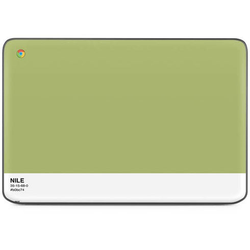 Nile Color Palette HP Chromebook Skin