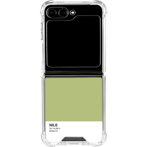 Nile Color Palette Galaxy Z Flip5 5G Clear Case