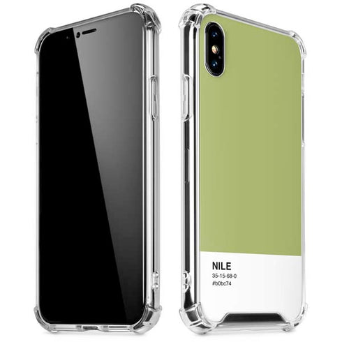 Nile Color Palette iPhone XS Max Clear Case