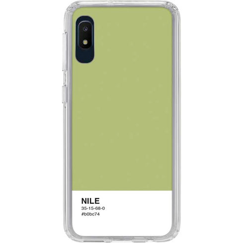 Nile Color Palette Galaxy A10e Clear Case