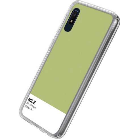 Nile Color Palette Galaxy A10e Clear Case