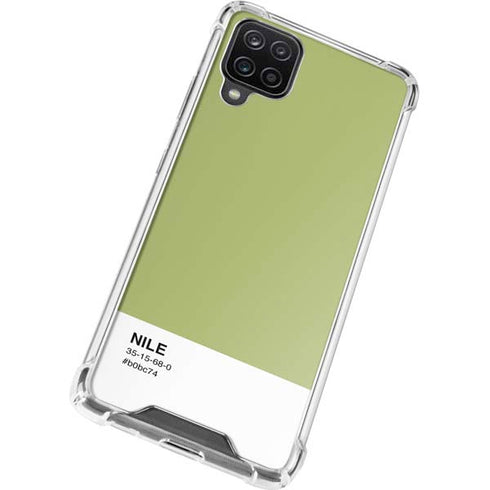 Nile Color Palette Galaxy A12 Clear Case