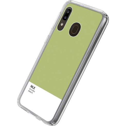 Nile Color Palette Galaxy A20 Clear Case