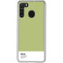 Nile Color Palette Galaxy A21 Clear Case