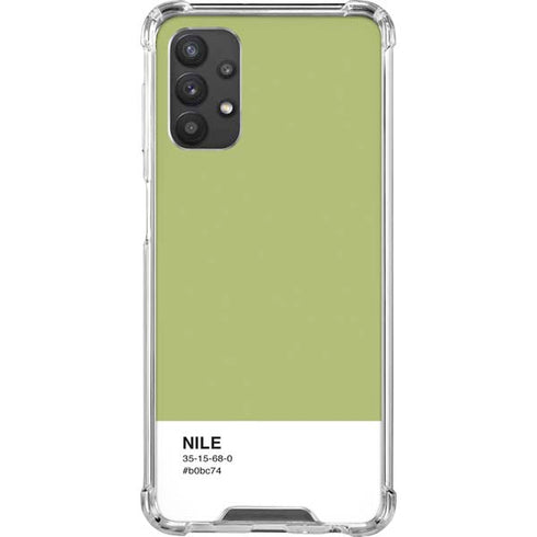 Nile Color Palette Galaxy A32 5G Clear Case