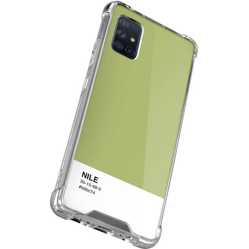 Nile Color Palette Galaxy A71 5G Clear Case
