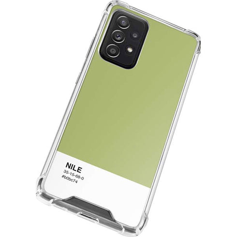 Nile Color Palette Galaxy A72 5G Clear Case