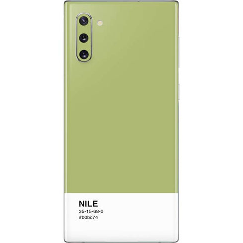 Nile Color Palette Galaxy Note 10 Skin