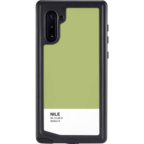 Nile Color Palette Galaxy Note 10 Waterproof Case