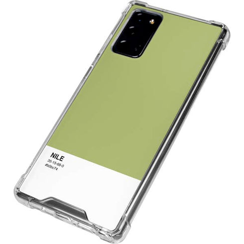 Nile Color Palette Galaxy Note20 5G Clear Case