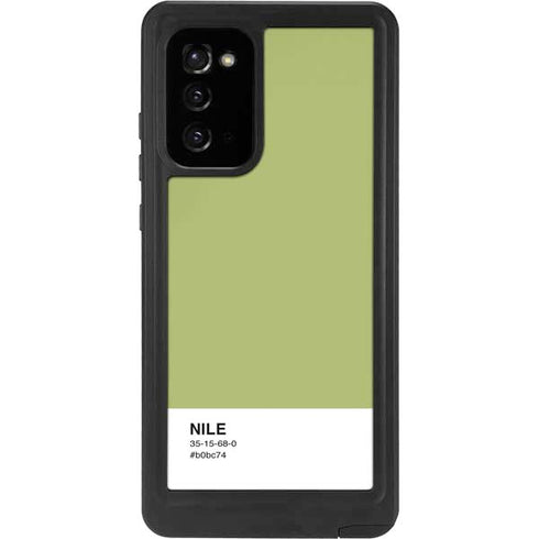 Nile Color Palette Galaxy Note20 5G Waterproof Case