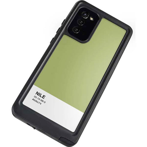Nile Color Palette Galaxy Note20 5G Waterproof Case
