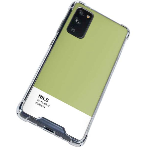 Nile Color Palette Galaxy S20 FE Clear Case