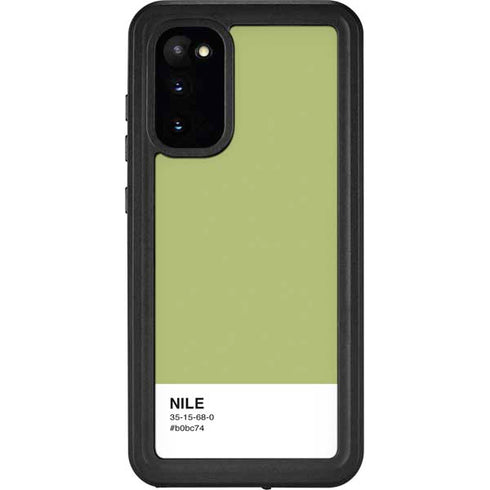 Nile Color Palette Galaxy S20 Waterproof Case