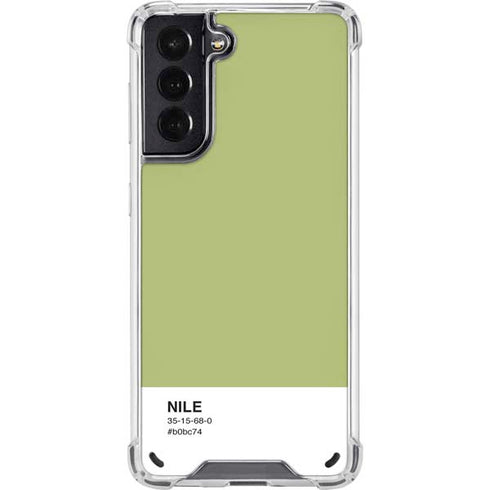 Nile Color Palette Galaxy S21 5G Clear Case