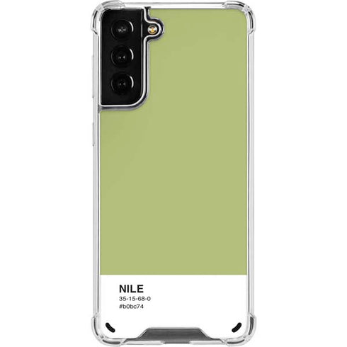 Nile Color Palette Galaxy S21 Plus 5G Clear Case