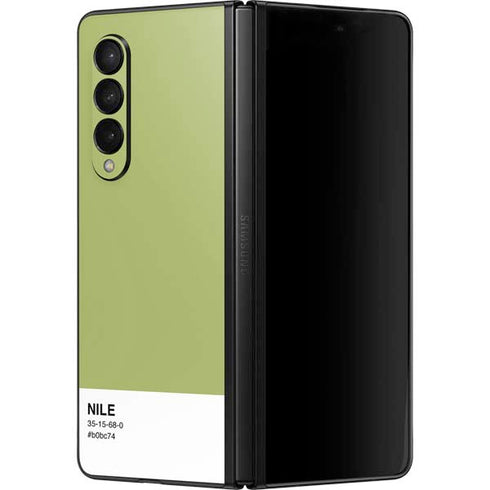 Nile Color Palette Galaxy Z Fold3 5G Skin