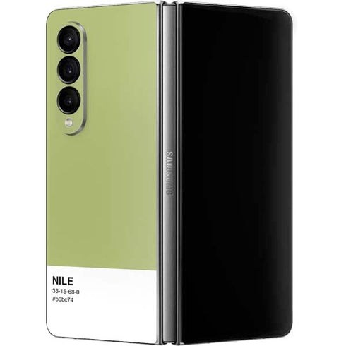 Nile Color Palette Galaxy Z Fold4 5G Skin