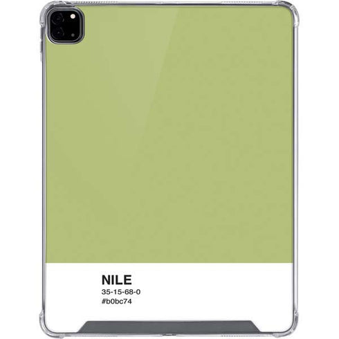 Nile Color Palette iPad Pro 12.9in (2020) Clear Case