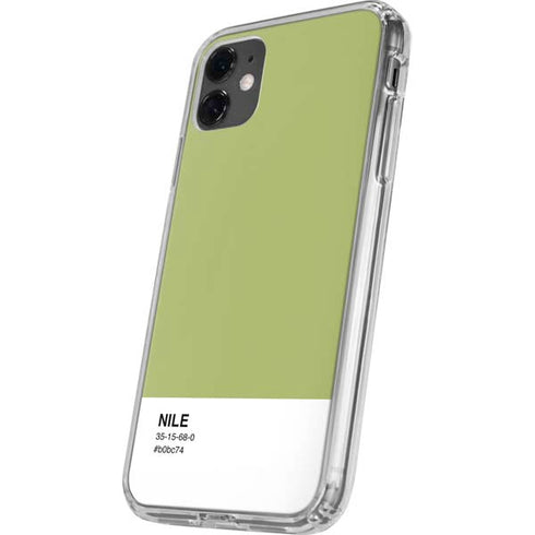 Nile Color Palette iPhone 11 Clear Case