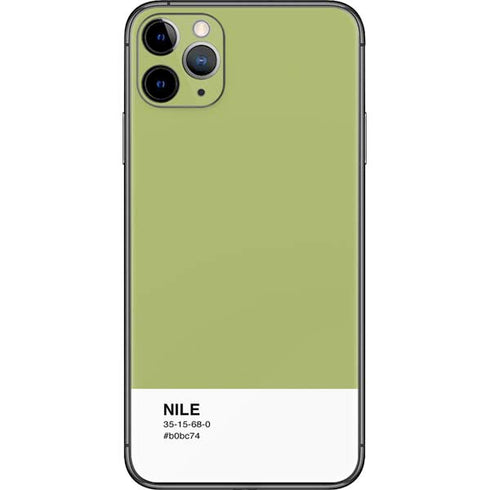 Nile Color Palette iPhone 11 Pro Max Skin