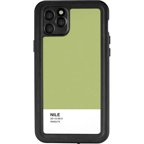 Nile Color Palette iPhone 11 Pro Max Waterproof Case