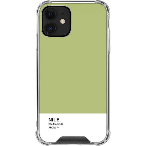 Nile Color Palette iPhone 12 Clear Case
