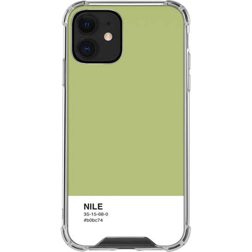 Nile Color Palette iPhone 12 Mini Clear Case