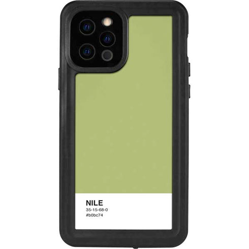 Nile Color Palette iPhone 12 Pro Waterproof Case