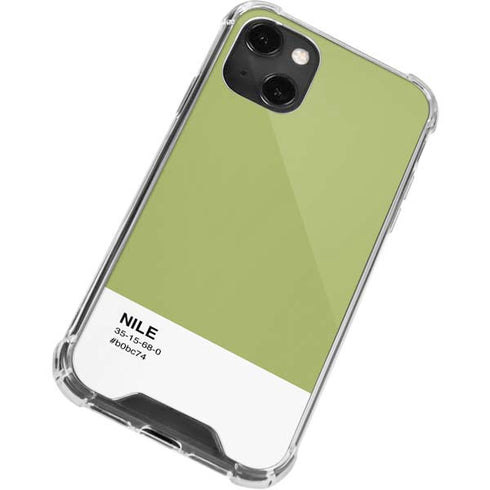 Nile Color Palette iPhone 13 Mini Clear Case